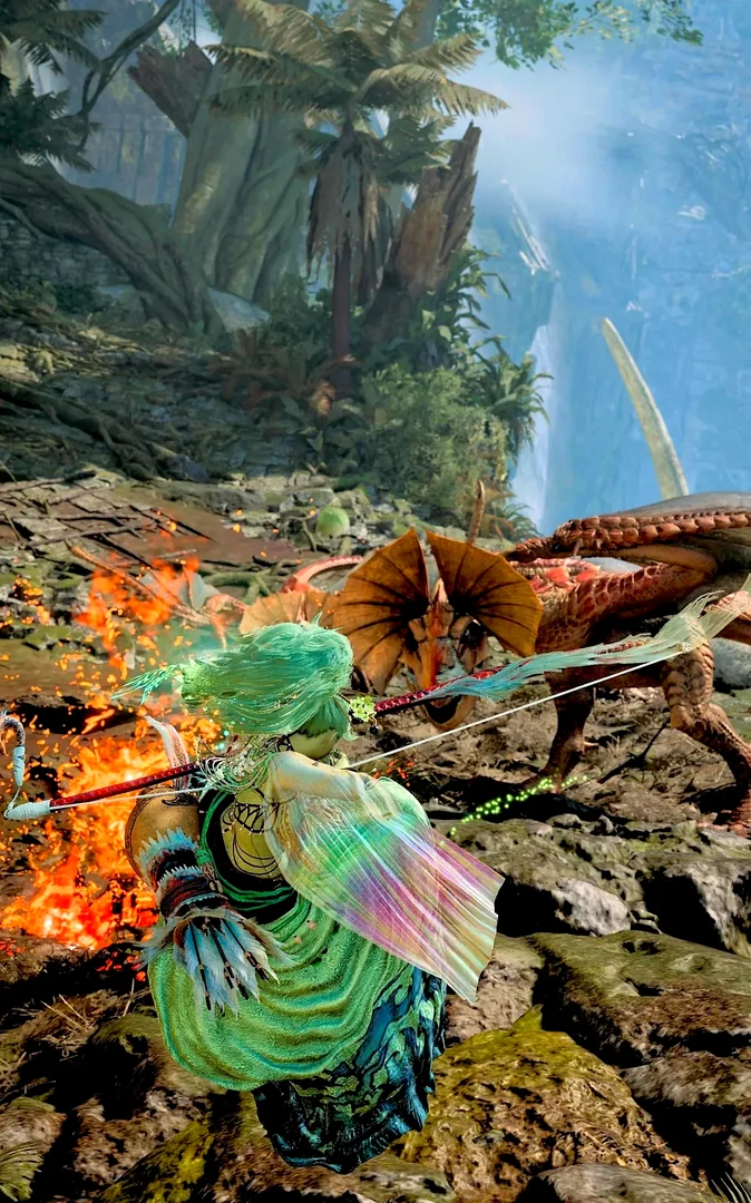 Forest Nymph VS Yian Kut-Kus