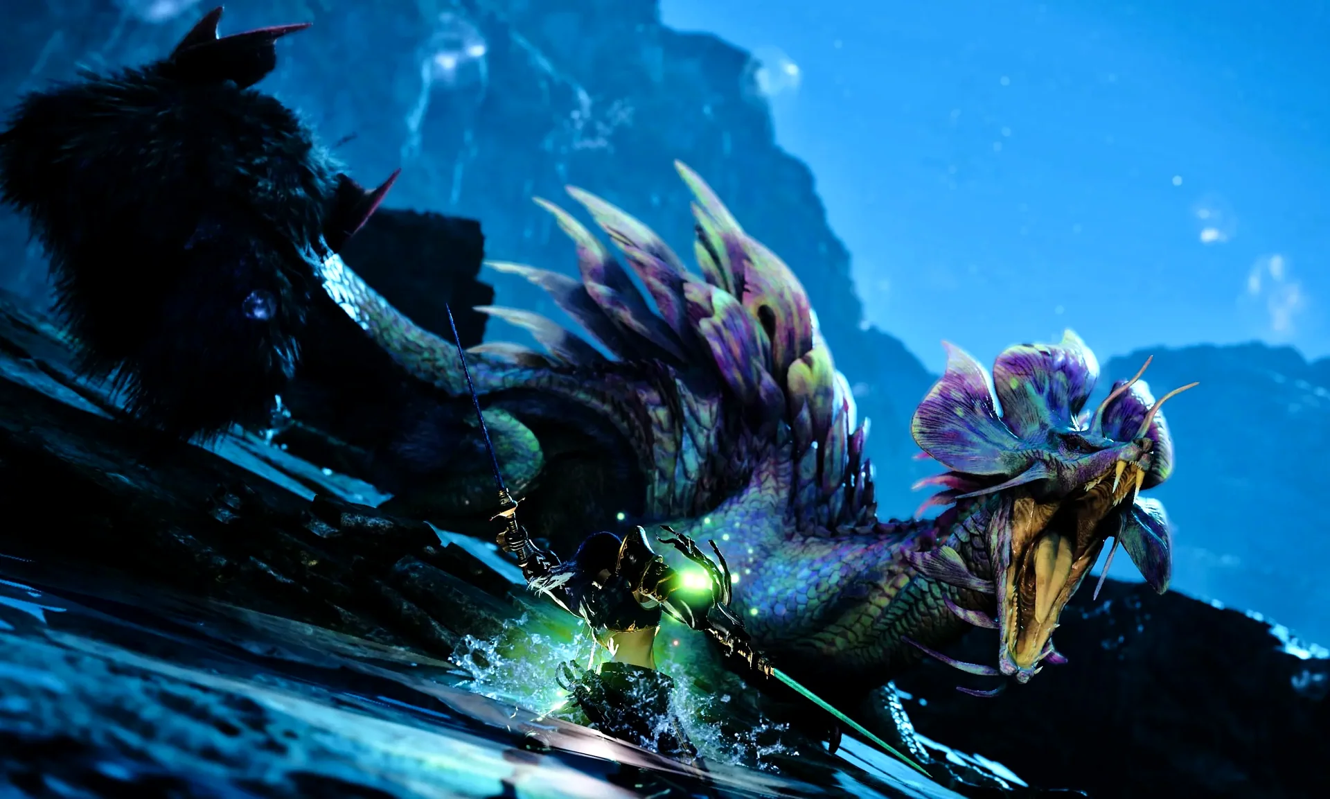 Lila Jäger VS Mizutsune 1