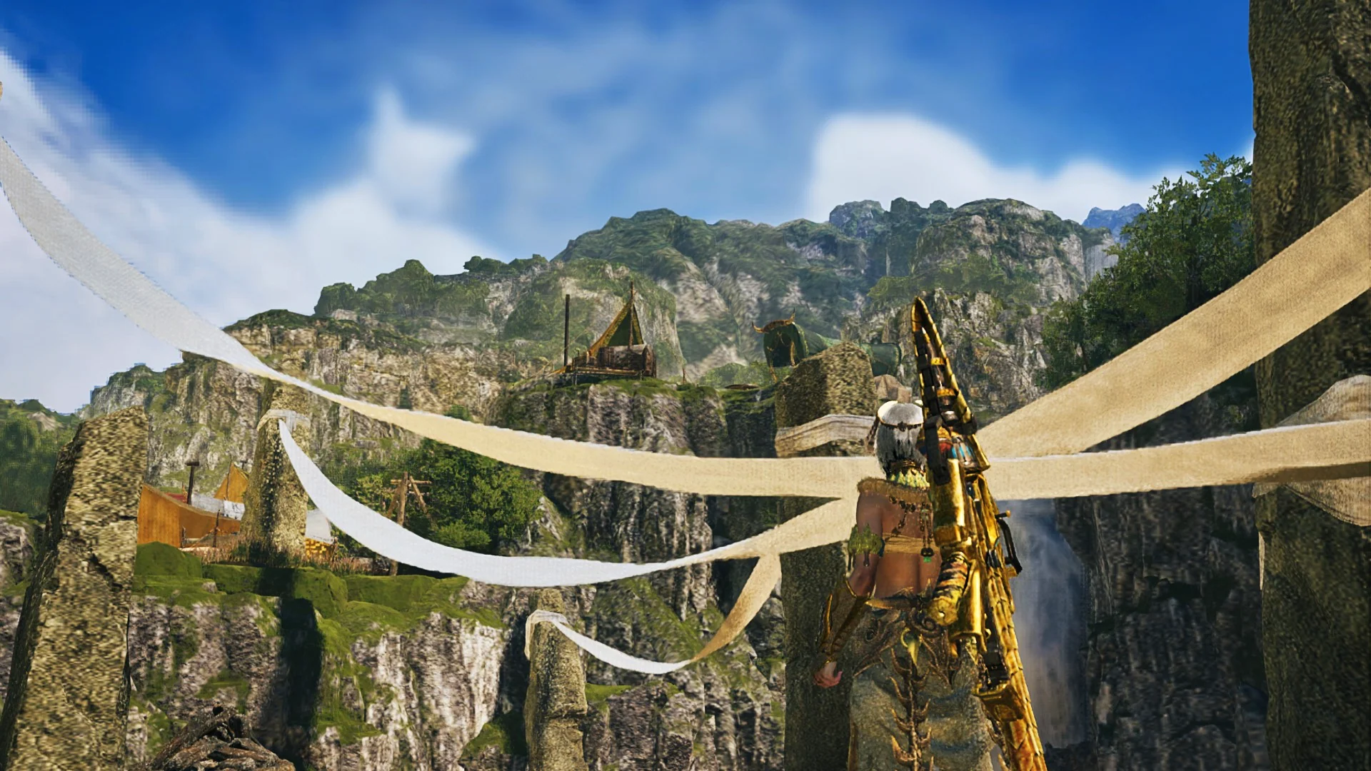 Gilded Seer looking over the horizon
